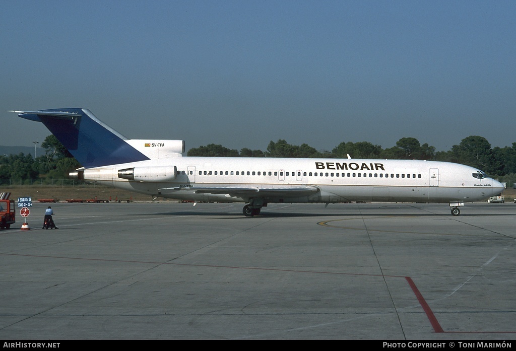 Aircraft Photo of 5V-TPA | Boeing 727-243/Adv | BemoAir | AirHistory.net #89429