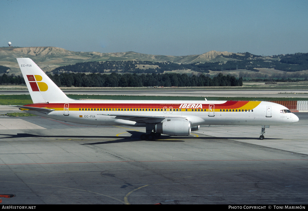 Aircraft Photo of EC-FUA | Boeing 757-256 | Iberia | AirHistory.net #89433
