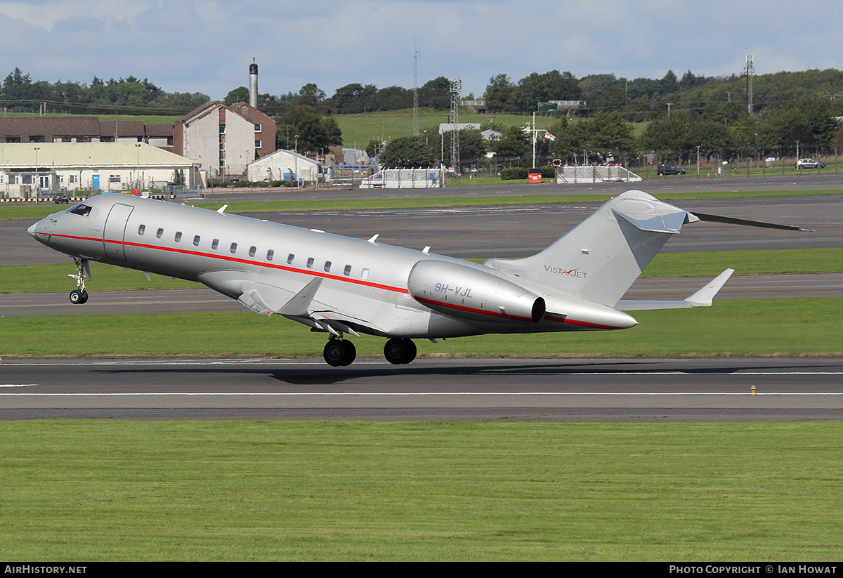 Aircraft Photo of 9H-VJL | Bombardier Global 6000 (BD-700-1A10) | VistaJet | AirHistory.net #89454