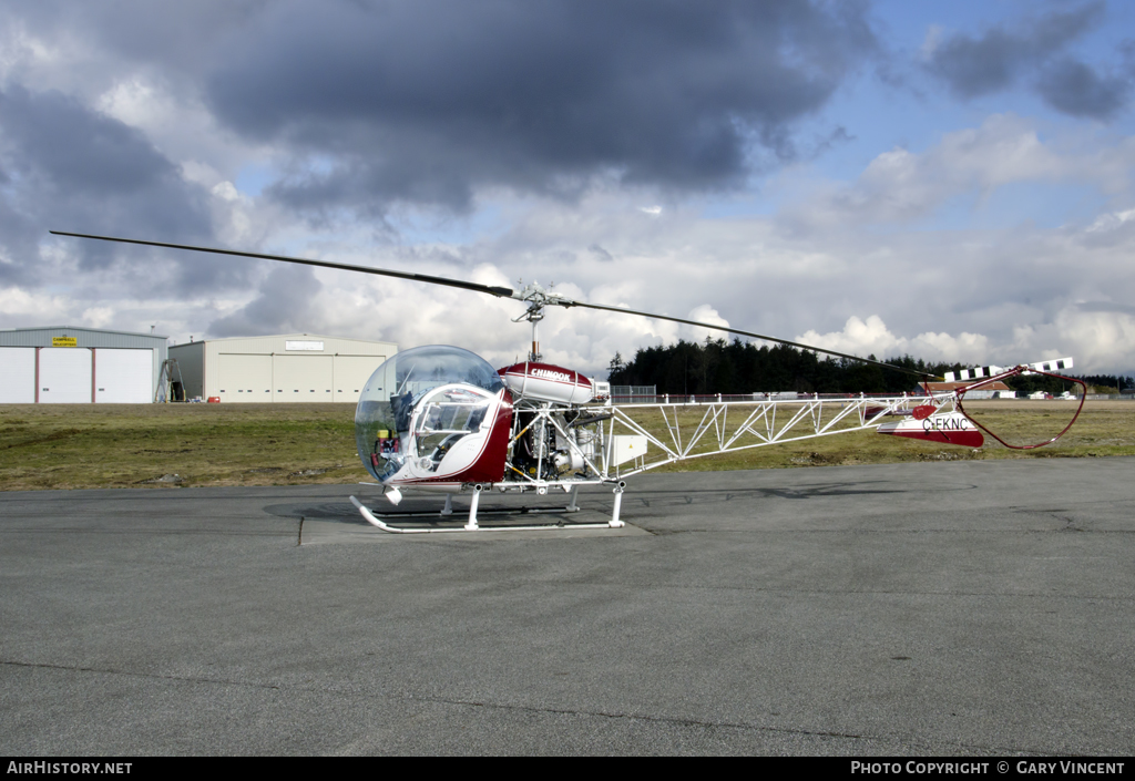 Aircraft Photo of C-FKNC | Bell 47G-2 | Chinook Helicopters | AirHistory.net #89455