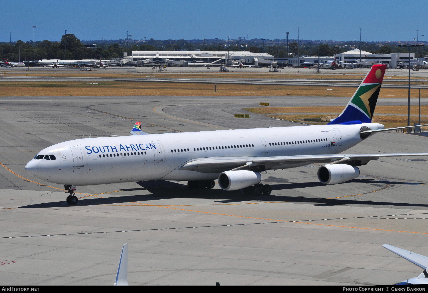 Aircraft Photo of ZS-SXG | Airbus A340-313X | South African Airways | AirHistory.net #89464