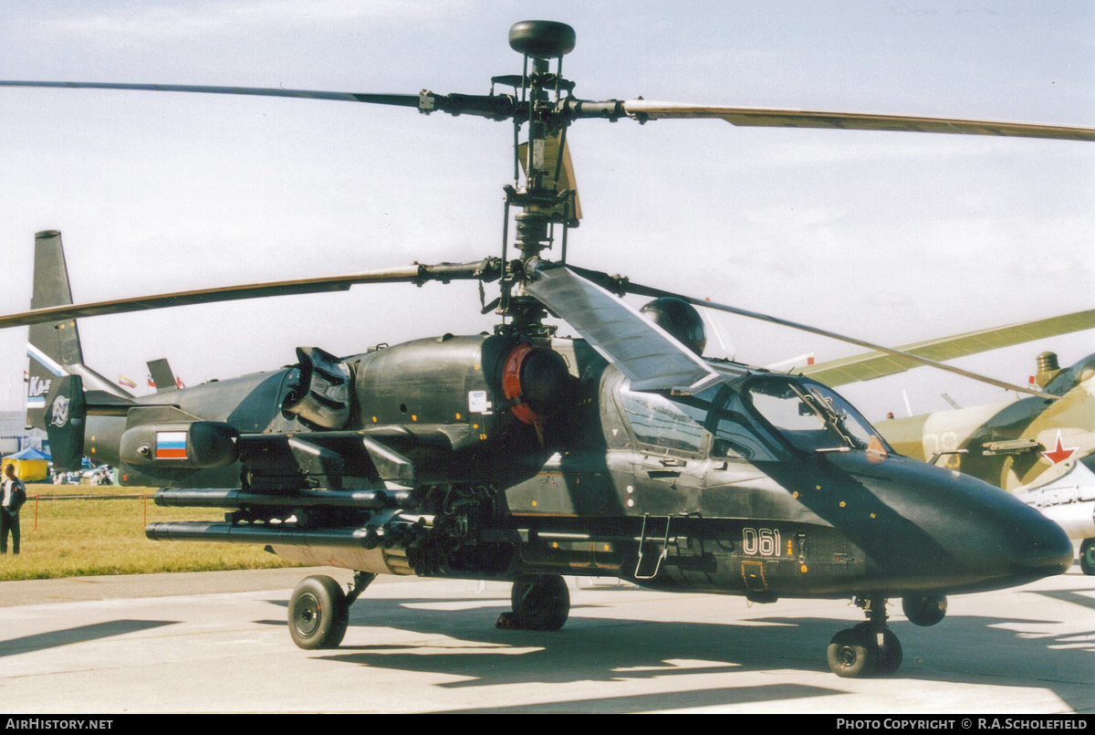 Aircraft Photo of 061 black | Kamov Ka-52 Alligator | Russia - Air Force | AirHistory.net #89478