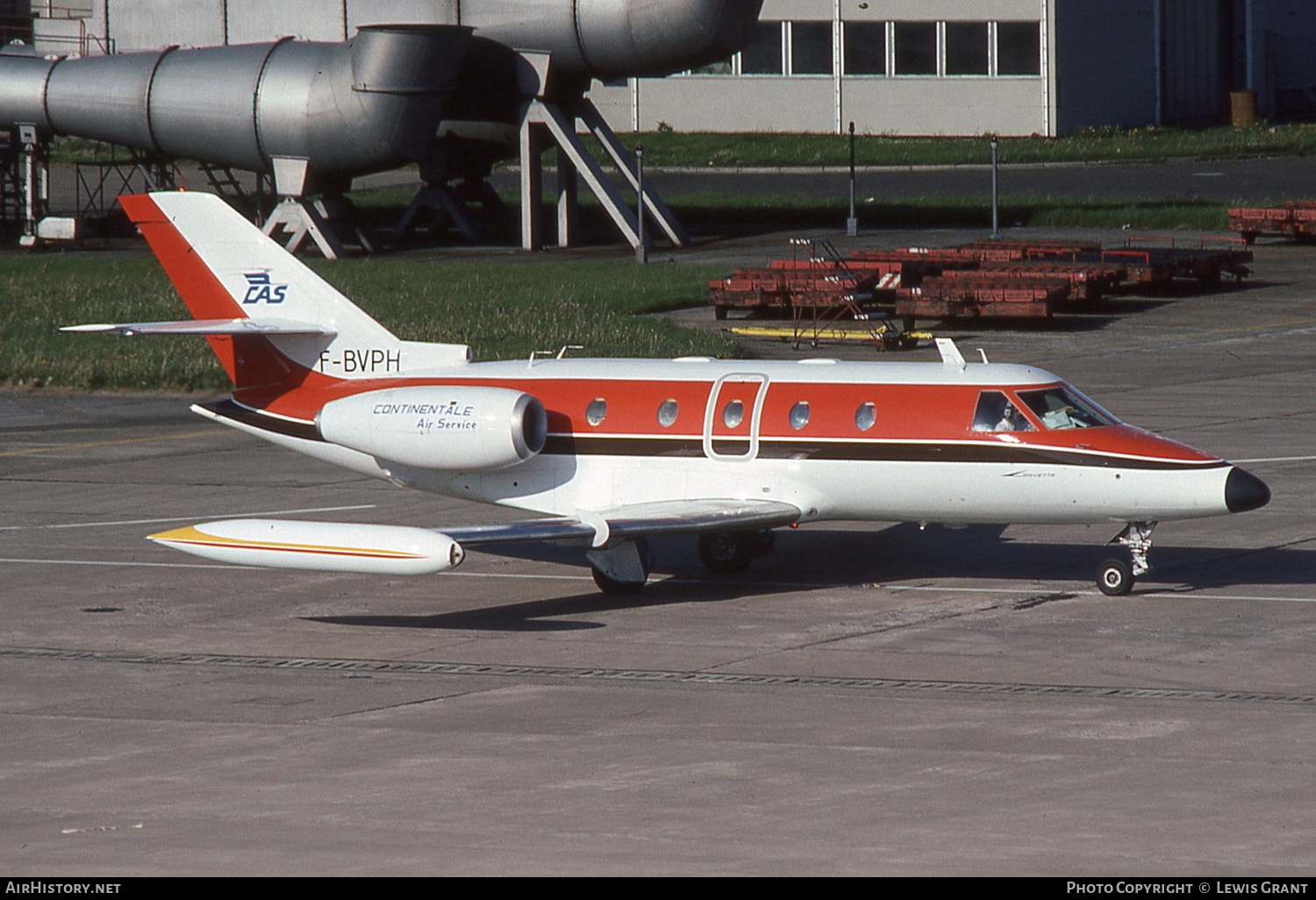 Aircraft Photo of F-BVPH | Aerospatiale SN-601 Corvette 100 | Continentale Air Service - CAS | AirHistory.net #89483