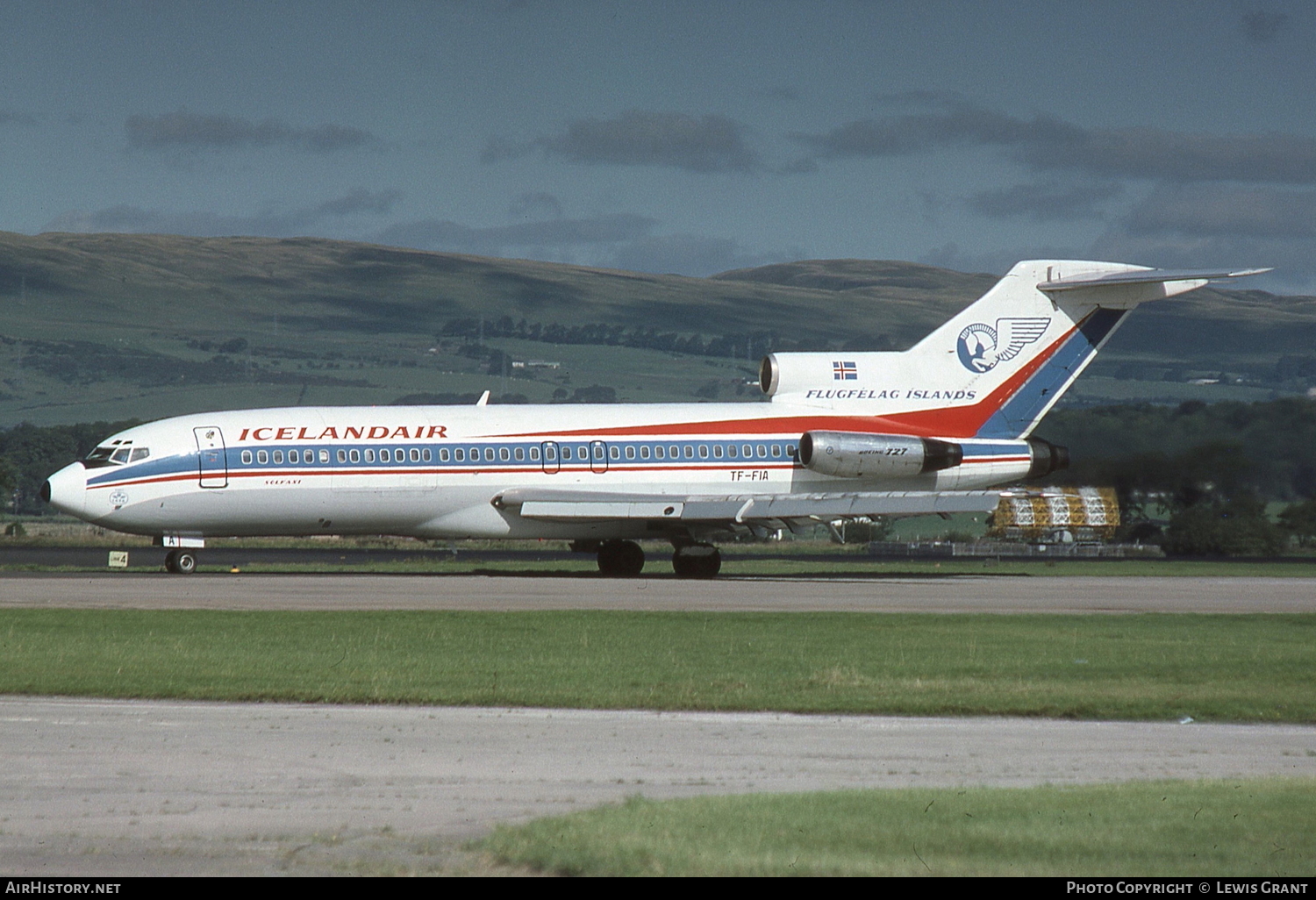 Aircraft Photo of TF-FIA | Boeing 727-185C | Icelandair - Flugfélag Íslands | AirHistory.net #89492