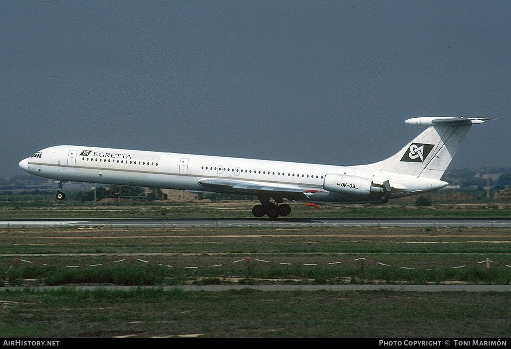 Aircraft Photo of OK-OBL | Ilyushin Il-62M | Egretta | AirHistory.net #89495