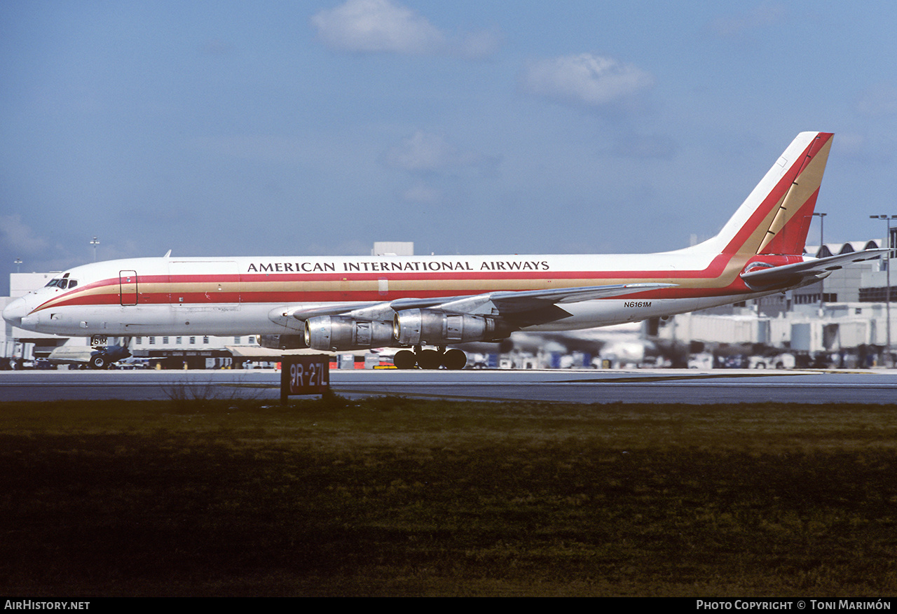 Aircraft Photo of N6161M | Douglas DC-8-55(F) | American International Airways | AirHistory.net #89498