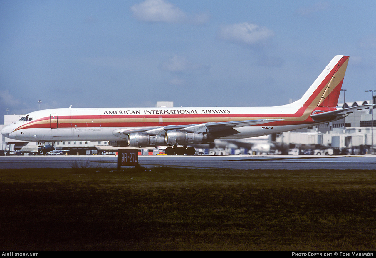 Aircraft Photo of N6161M | Douglas DC-8-55(F) | American International Airways | AirHistory.net #89498