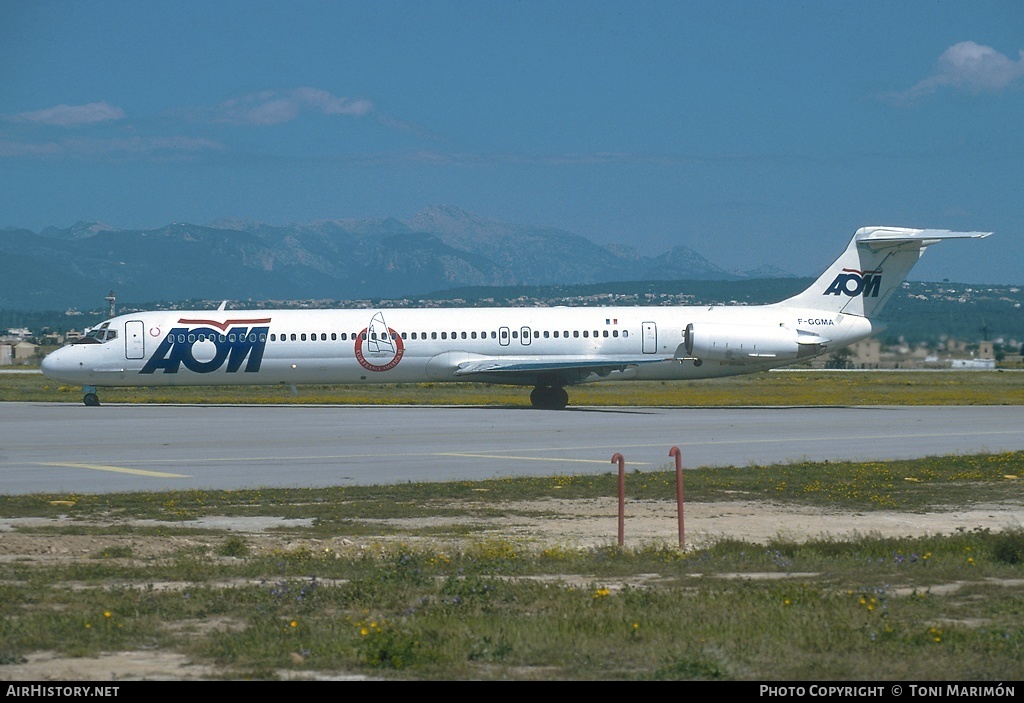 Aircraft Photo of F-GGMA | McDonnell Douglas MD-83 (DC-9-83) | AOM French Airlines | AirHistory.net #89500