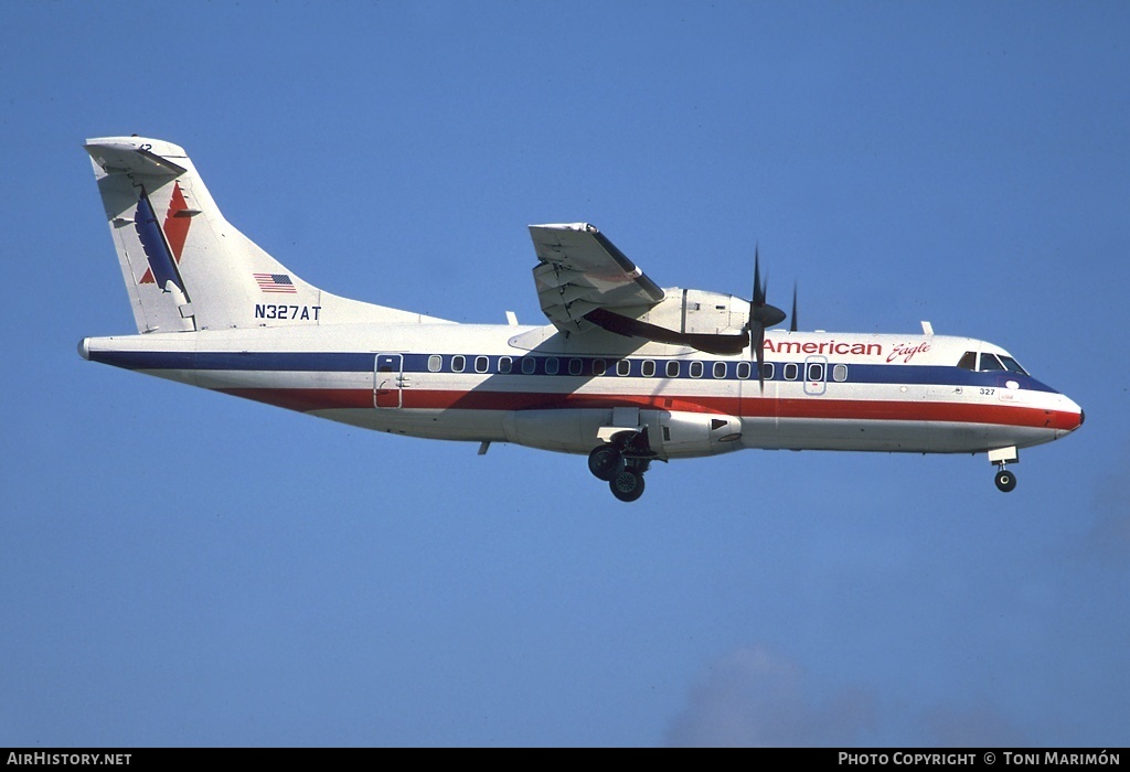 Aircraft Photo of N327AT | ATR ATR-42-300 | American Eagle | AirHistory.net #89502