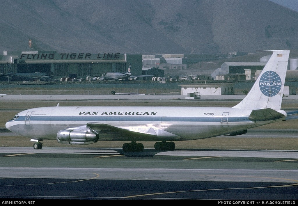 Aircraft Photo of N461PA | Boeing 707-321C | Pan American World Airways - Pan Am | AirHistory.net #89506