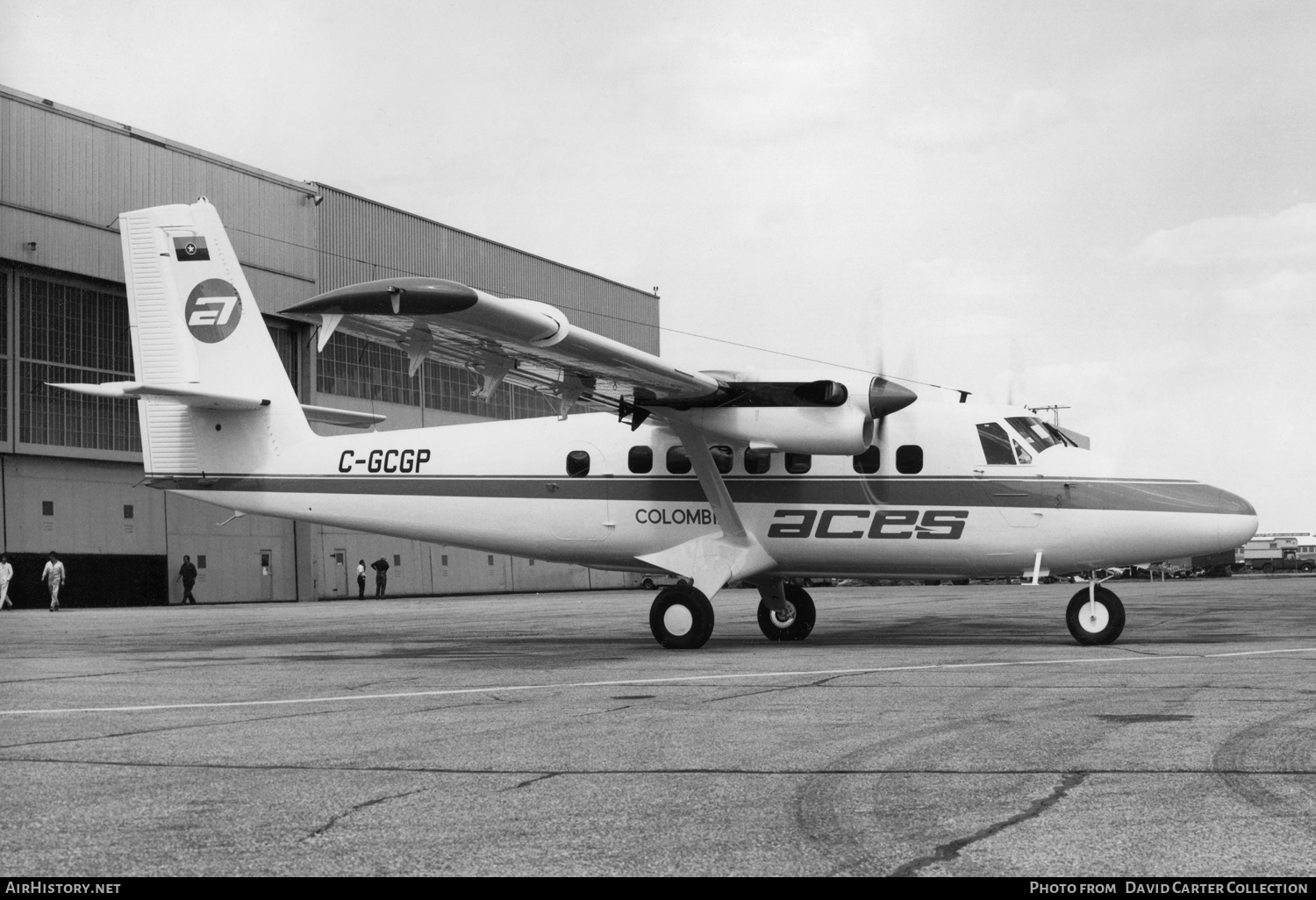 Aircraft Photo of C-GCGP | De Havilland Canada DHC-6-300 Twin Otter | ACES - Aerolíneas Centrales de Colombia | AirHistory.net #89516