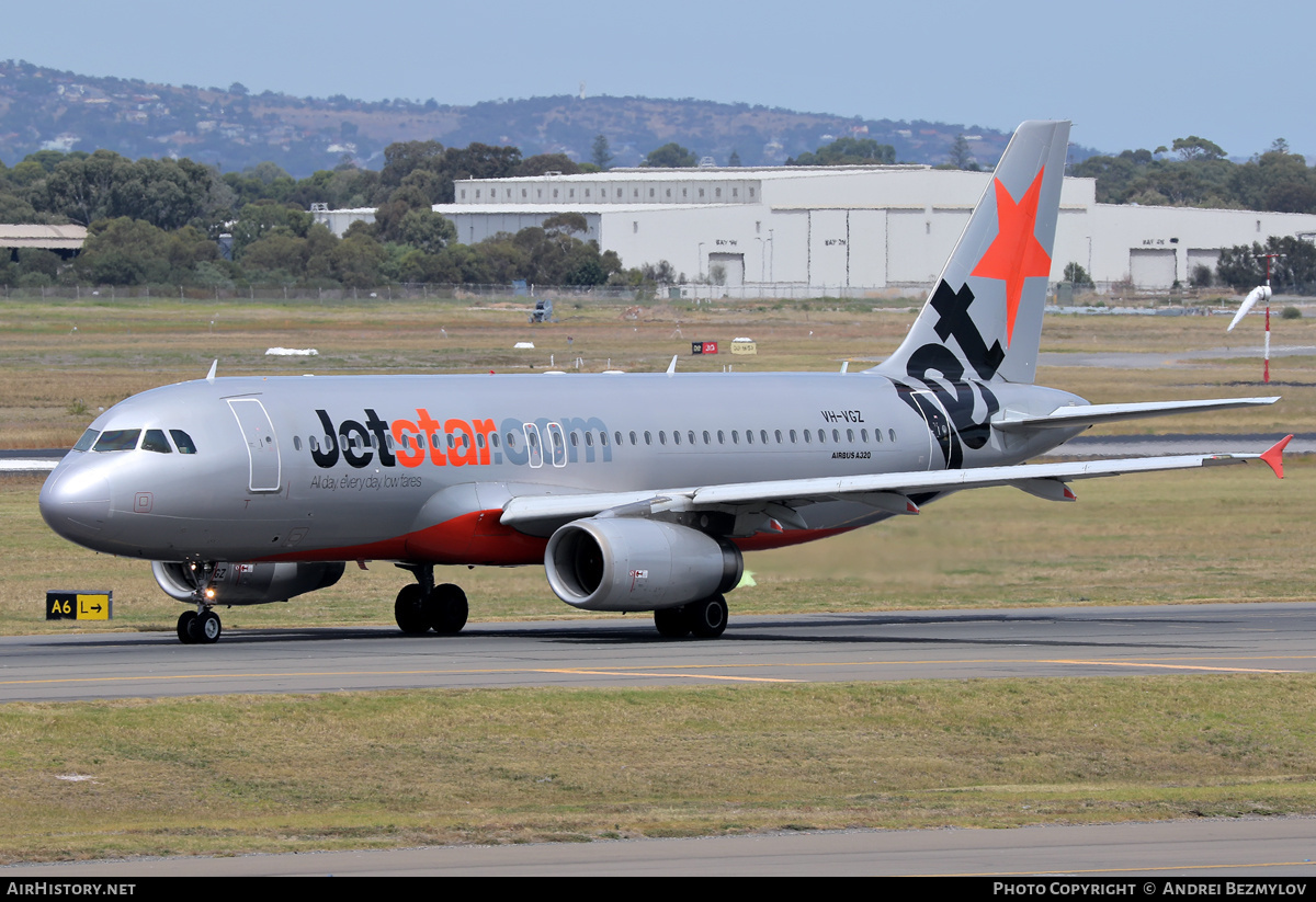 Aircraft Photo of VH-VGZ | Airbus A320-232 | Jetstar Airways | AirHistory.net #89520