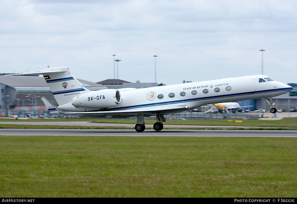 Aircraft Photo of 9K-GFA | Gulfstream Aerospace G-V-SP Gulfstream G550 | State of Kuwait | AirHistory.net #89525