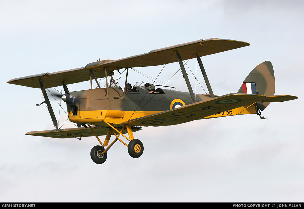 Aircraft Photo of G-APAP / R5136 | De Havilland D.H. 82A Tiger Moth II | UK - Air Force | AirHistory.net #89530