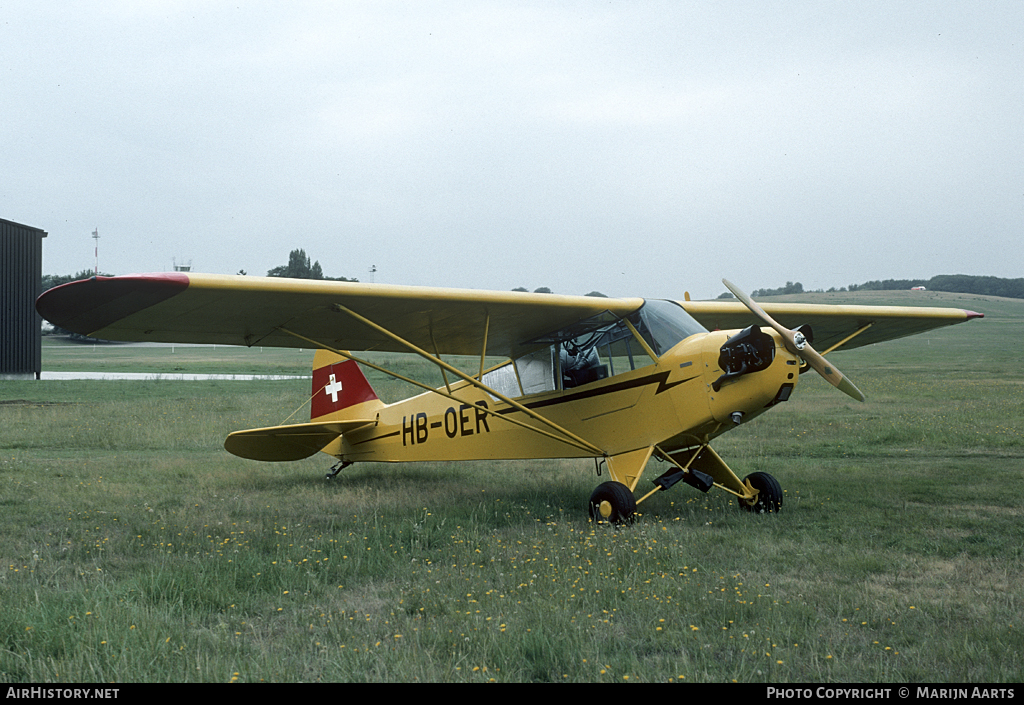Aircraft Photo of HB-OER | Piper J-3C-65 Cub | AirHistory.net #89535