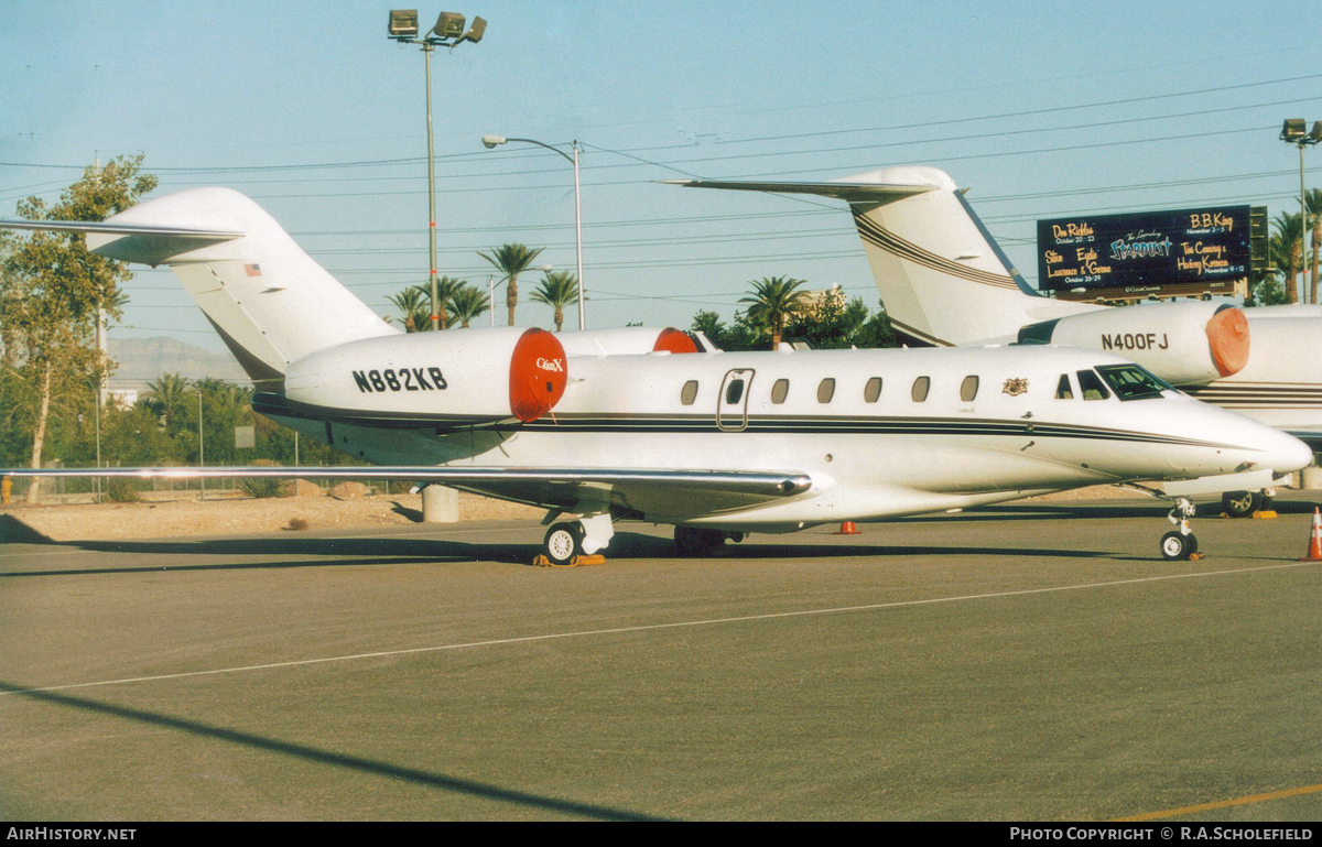Aircraft Photo of N882KB | Cessna 750 Citation X | AirHistory.net #89551