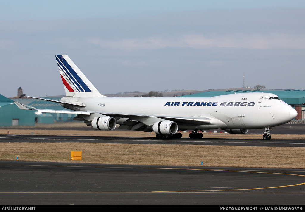 Aircraft Photo of F-GIUD | Boeing 747-428F/ER/SCD | Air France Cargo | AirHistory.net #89554