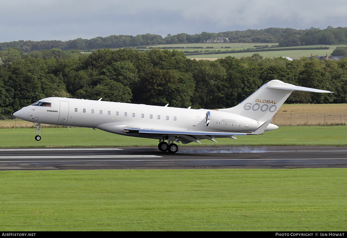 Aircraft Photo of N808GL | Bombardier Global 6000 (BD-700-1A10) | AirHistory.net #89565
