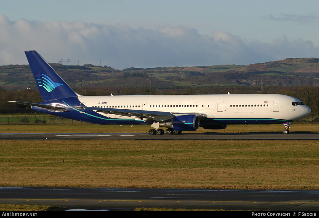 Aircraft Photo of G-DIMB | Boeing 767-31K/ER | MyTravel Airways | AirHistory.net #89570