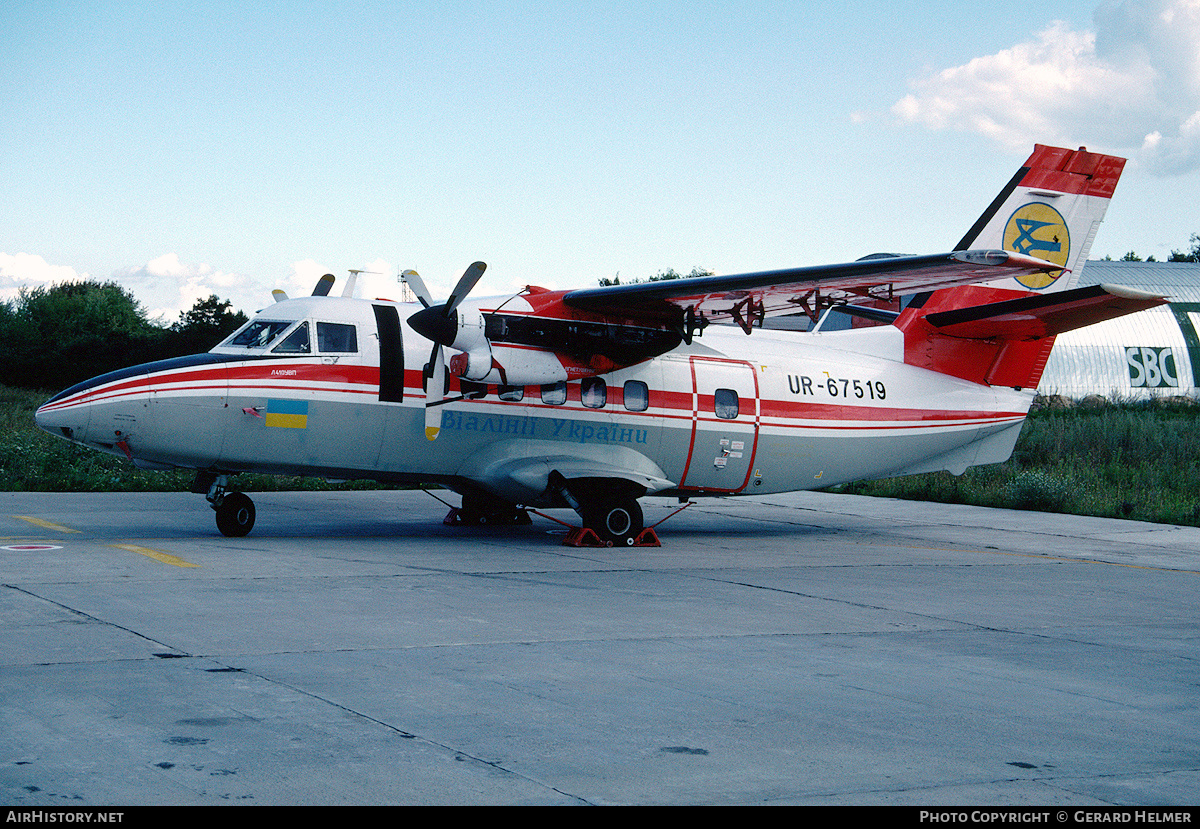 Aircraft Photo of UR-67519 | Let L-410UVP Turbolet | Air Ukraine | AirHistory.net #89582