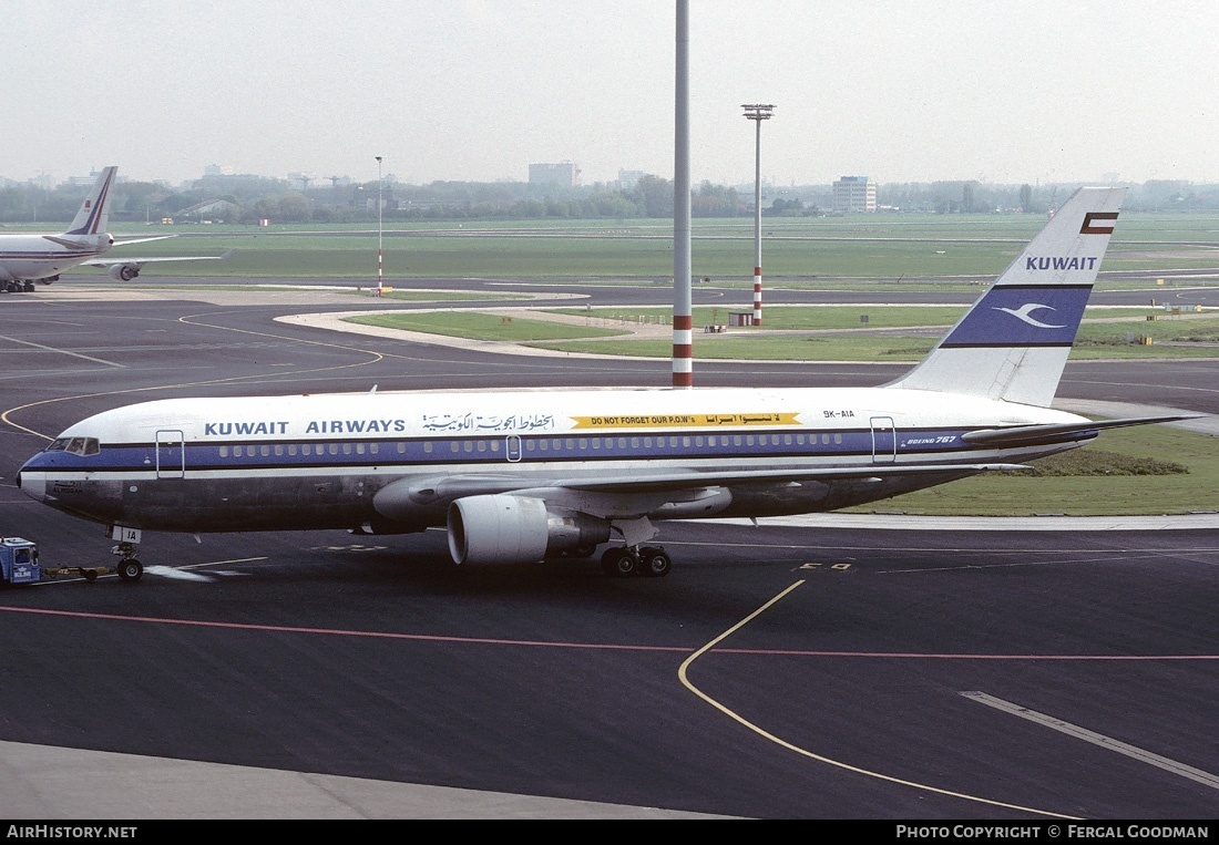 Aircraft Photo of 9K-AIA | Boeing 767-269/ER | Kuwait Airways | AirHistory.net #89595