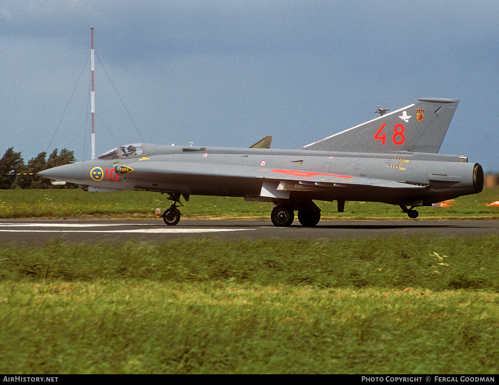 Aircraft Photo of 35589 | Saab J35J Draken | Sweden - Air Force | AirHistory.net #89596