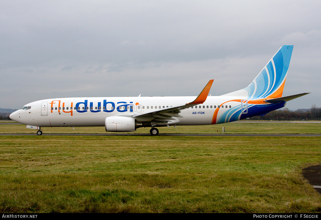 Aircraft Photo of A6-FDK | Boeing 737-8KN | Flydubai | AirHistory.net #89604
