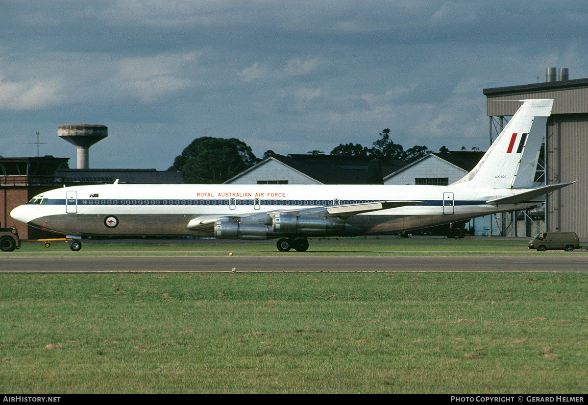 Aircraft Photo of A20-623 | Boeing 707-338C(KC) | Australia - Air Force | AirHistory.net #89617