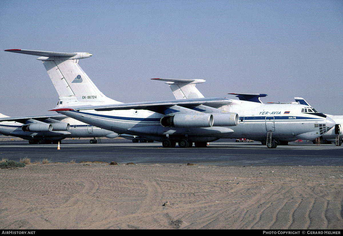 Aircraft Photo of EK-86724 | Ilyushin Il-76 | Yer-Avia | AirHistory.net #89633