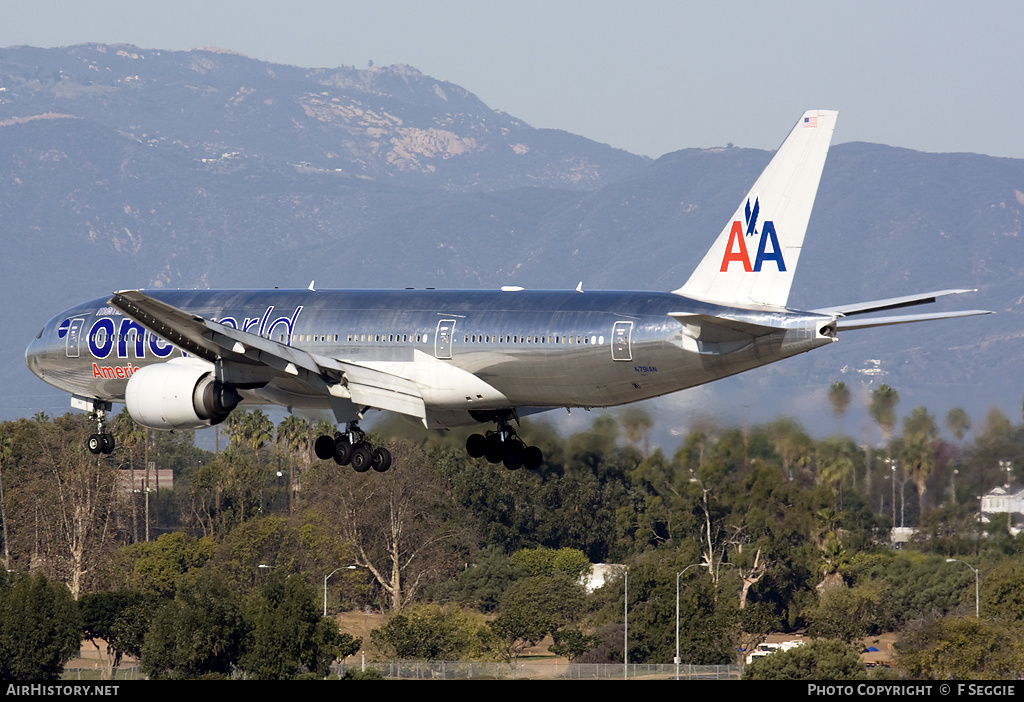 Aircraft Photo of N791AN | Boeing 777-223/ER | American Airlines | AirHistory.net #89641