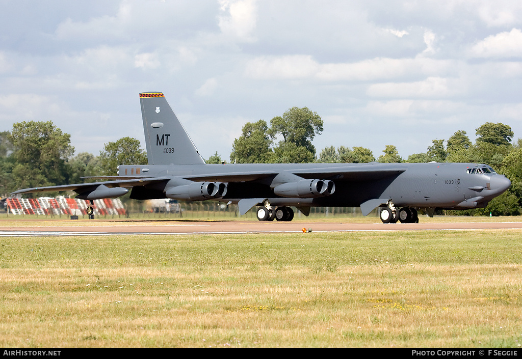 Aircraft Photo of 61-0039 / AF61-039 | Boeing B-52H Stratofortress | USA - Air Force | AirHistory.net #89656
