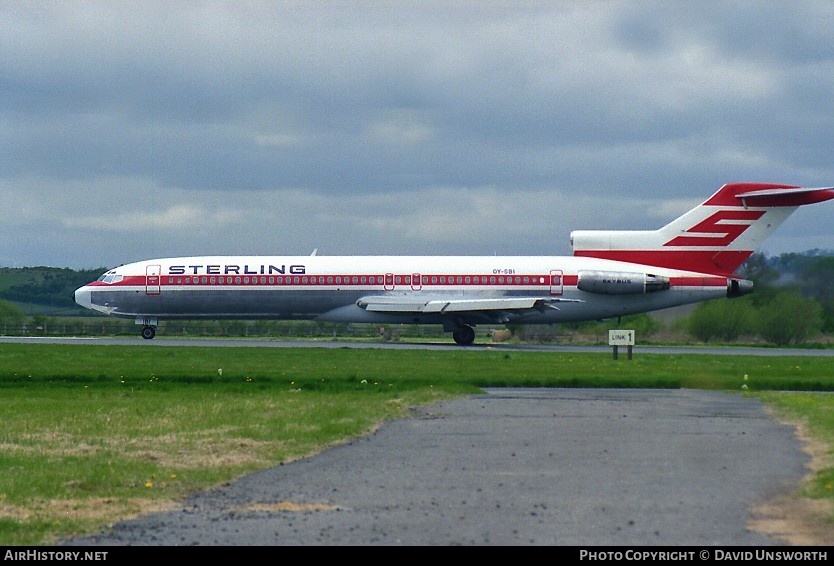 Aircraft Photo of OY-SBI | Boeing 727-270/Adv | Sterling Airways | AirHistory.net #89668