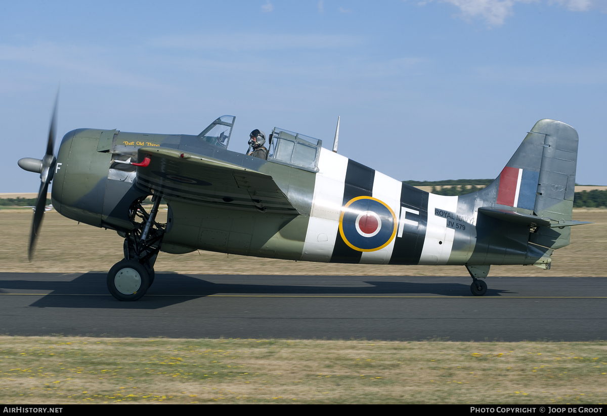 Aircraft Photo of G-RUMW / JV579 | Grumman FM-2 Wildcat | UK - Navy | AirHistory.net #89686