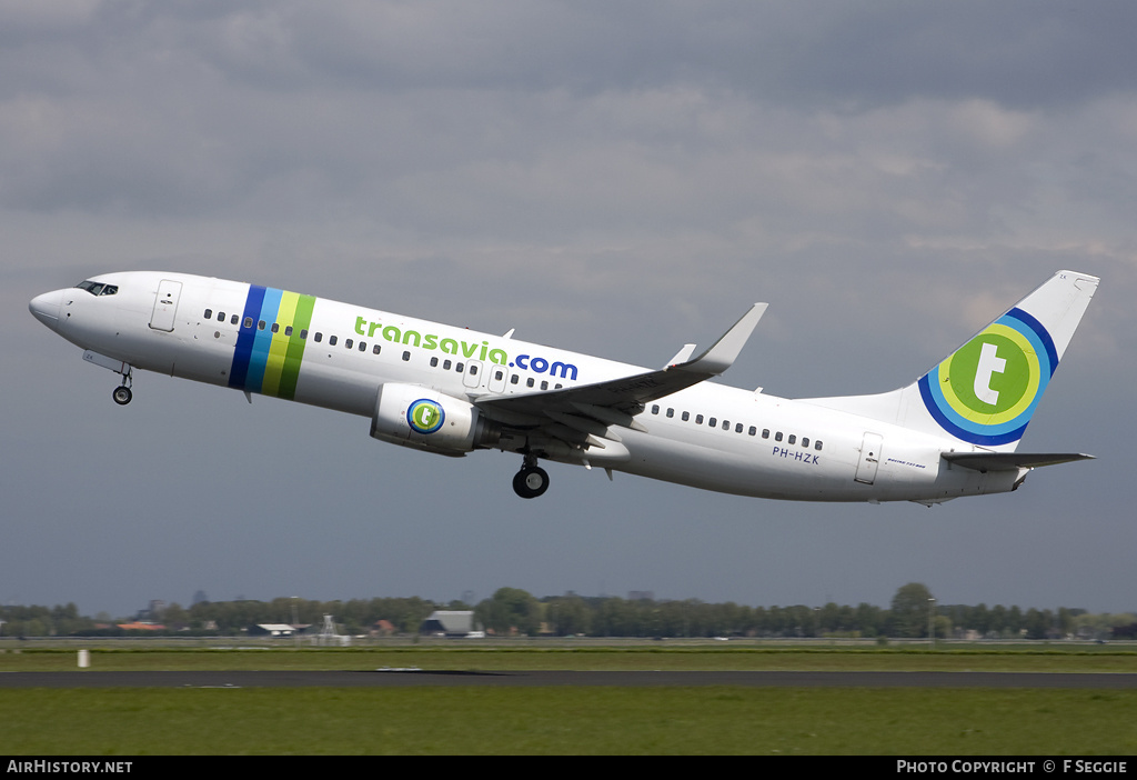 Aircraft Photo of PH-HZK | Boeing 737-8K2 | Transavia | AirHistory.net #89692