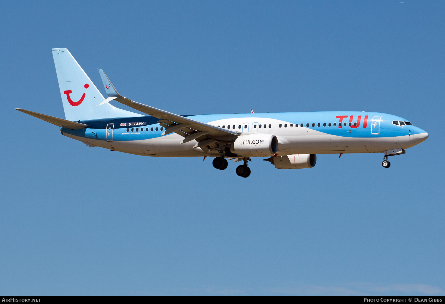 Aircraft Photo of G-TAWV | Boeing 737-8K5 | TUI | AirHistory.net #89705