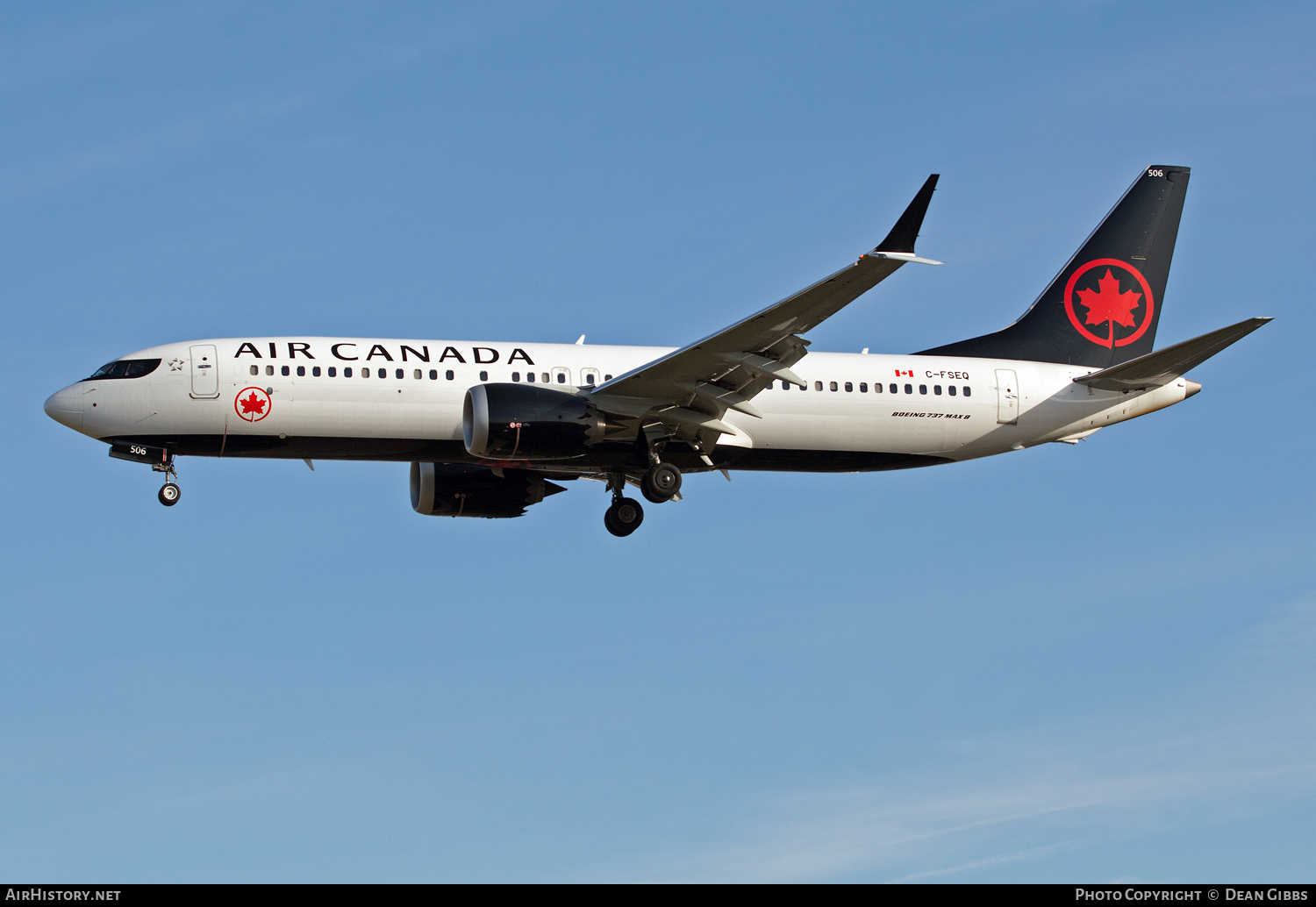 Aircraft Photo of C-FSEQ | Boeing 737-8 Max 8 | Air Canada | AirHistory.net #89710
