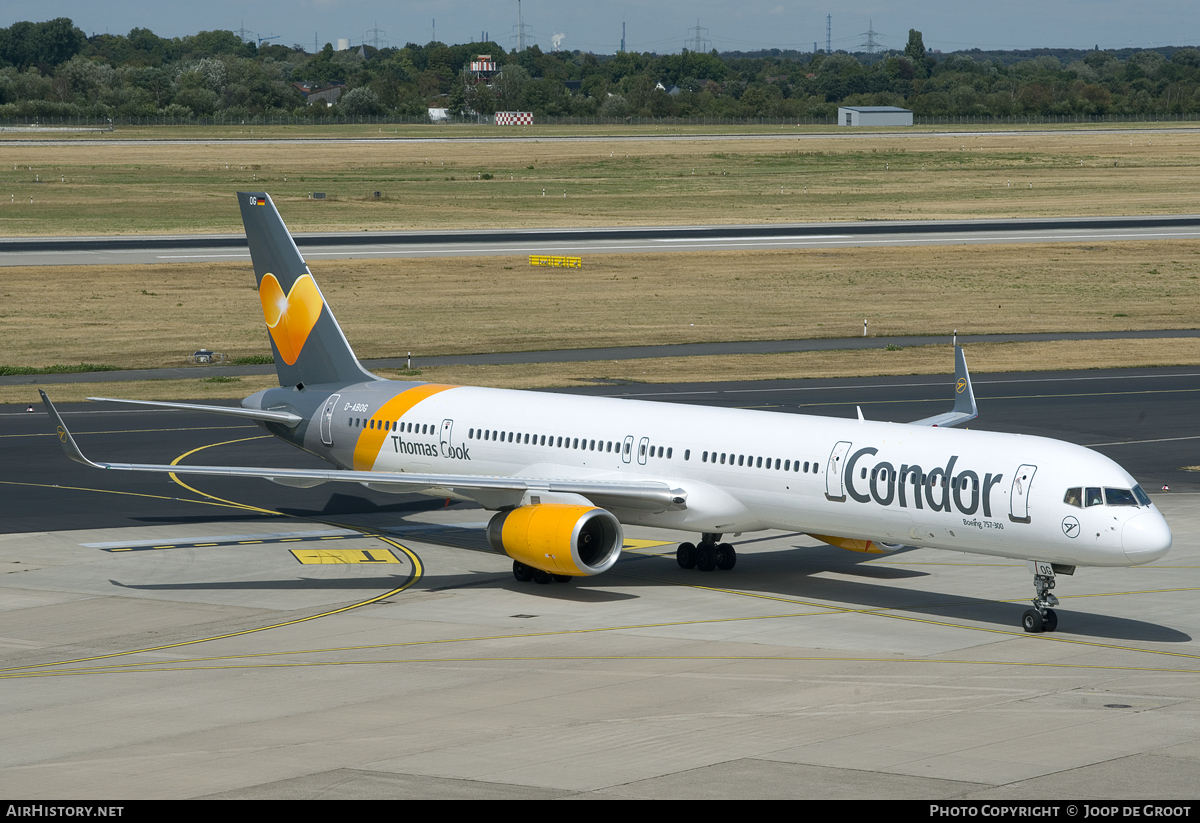 Aircraft Photo of D-ABOG | Boeing 757-330 | Condor Flugdienst | AirHistory.net #89713