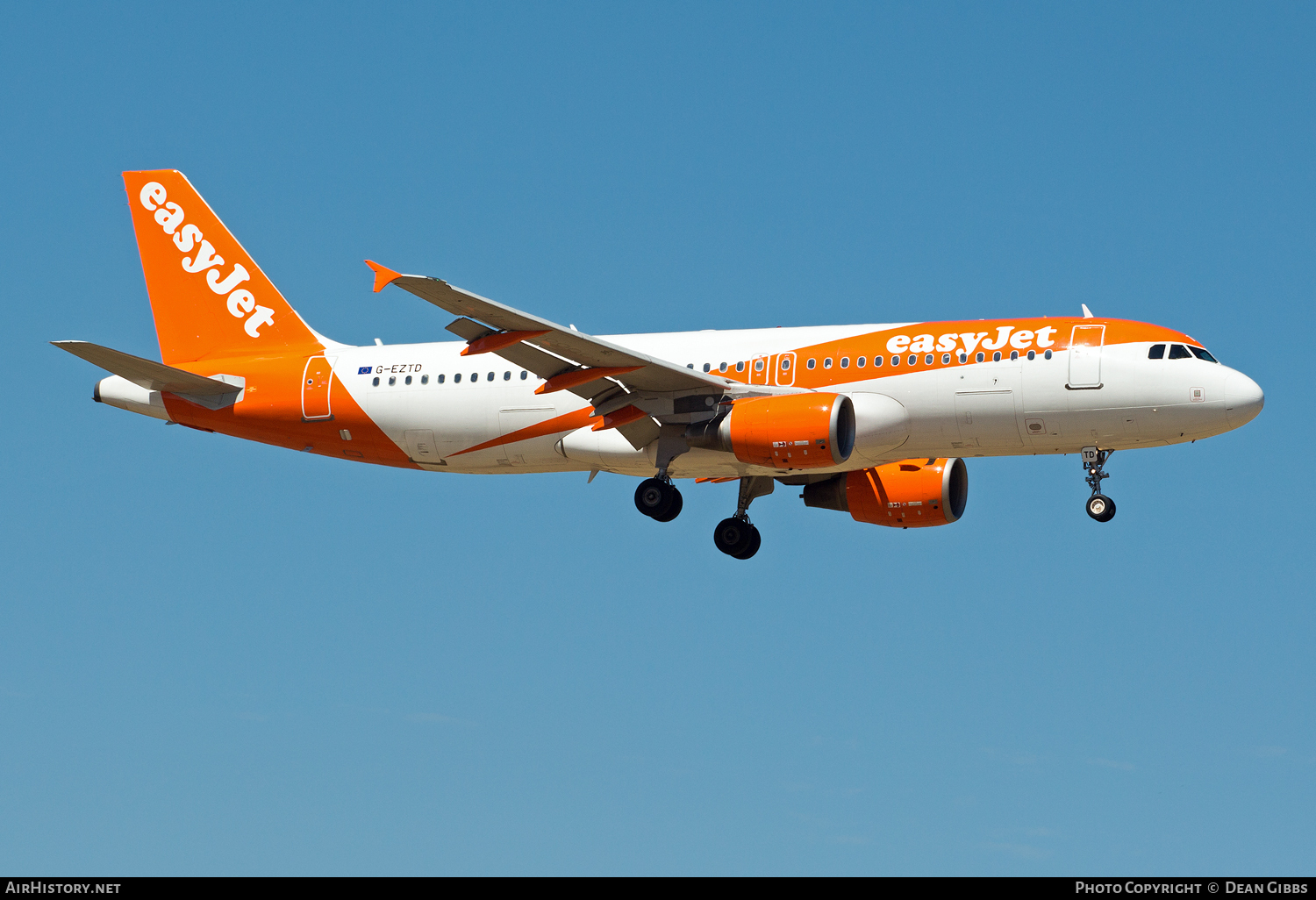 Aircraft Photo of G-EZTD | Airbus A320-214 | EasyJet | AirHistory.net #89716