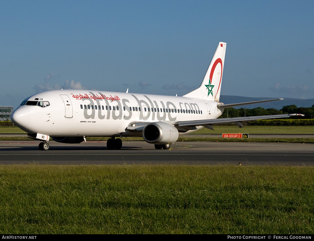 Aircraft Photo of CN-RND | Boeing 737-4B6 | Atlas Blue | AirHistory.net #89726