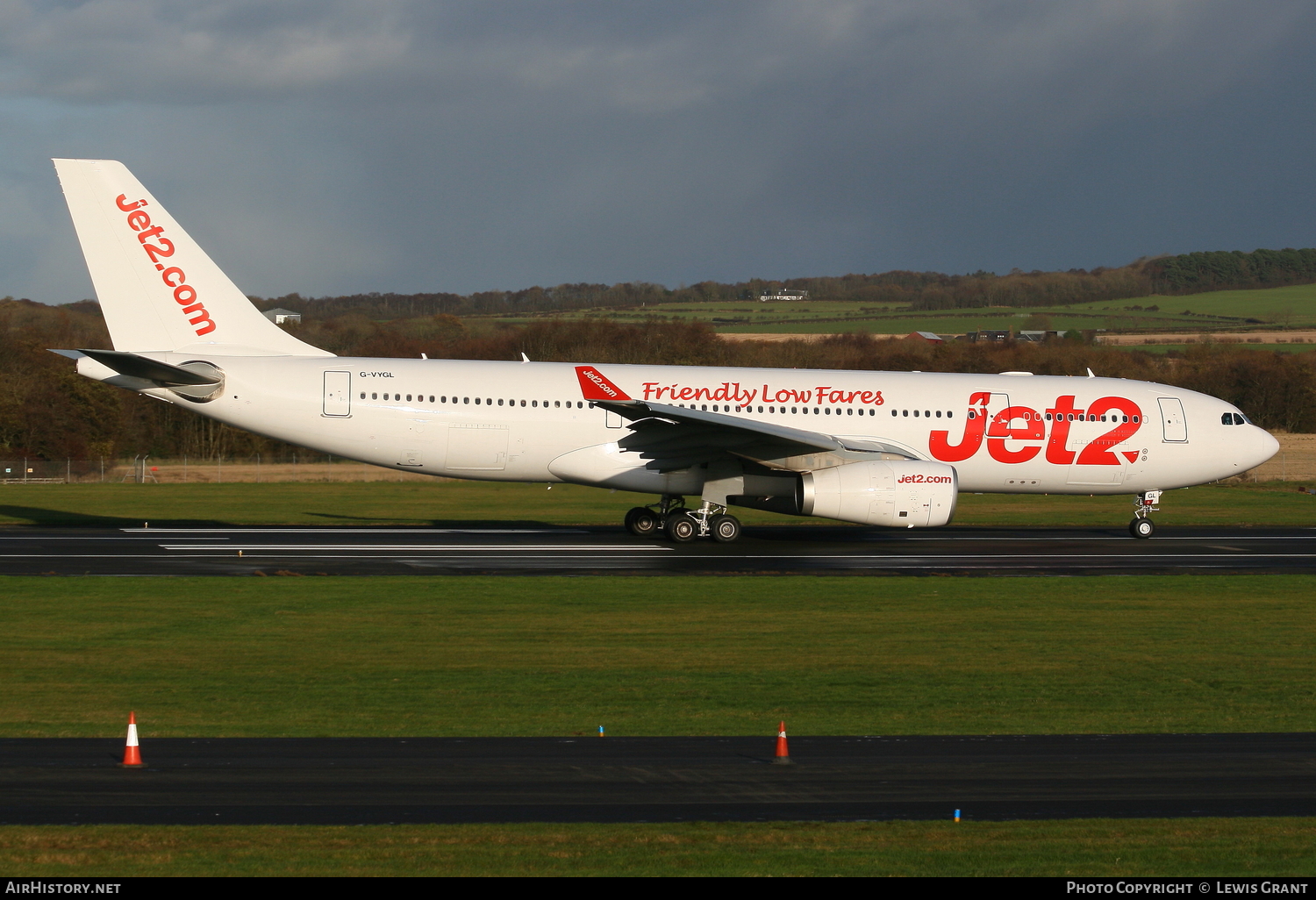 Aircraft Photo of G-VYGL | Airbus A330-243 | Jet2 | AirHistory.net #89749