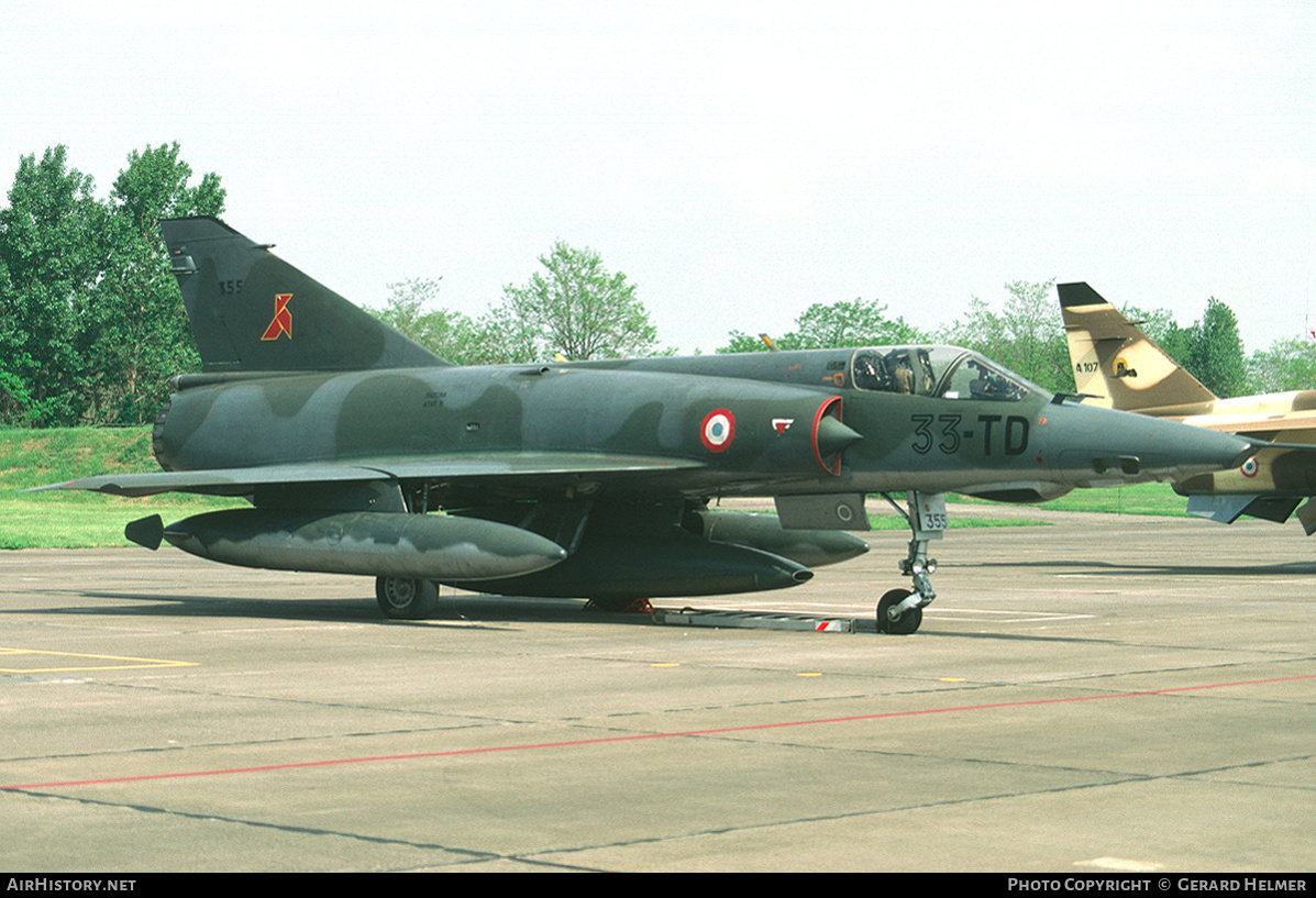Aircraft Photo of 355 | Dassault Mirage IIIRD | France - Air Force | AirHistory.net #89766