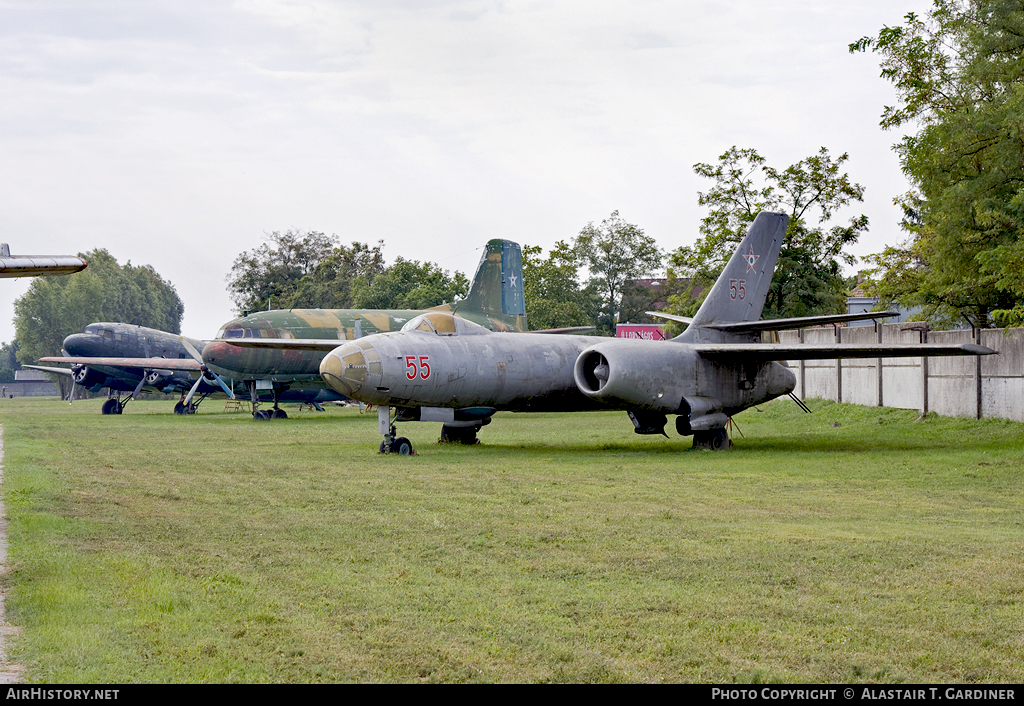 Aircraft Photo of 55 | Ilyushin Il-28 | Hungary - Air Force | AirHistory.net #89770