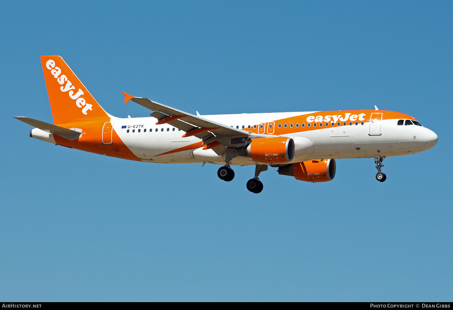 Aircraft Photo of G-EZTK | Airbus A320-214 | EasyJet | AirHistory.net #89771