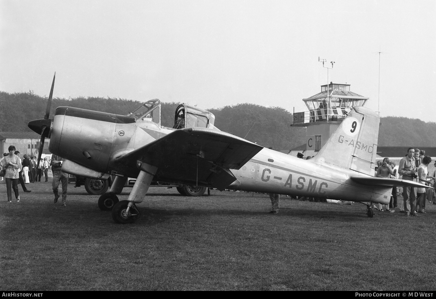 Aircraft Photo of G-ASMC | Percival P.56 Provost T1 | AirHistory.net #89780