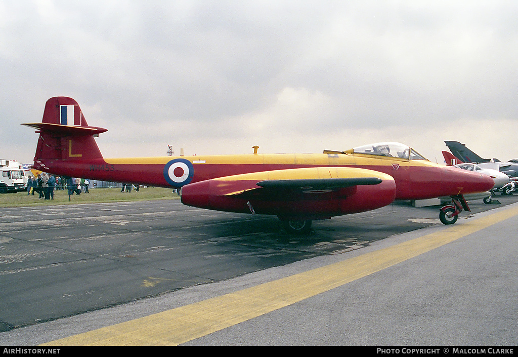 Aircraft Photo of WH453 | Gloster Meteor D16 | UK - Air Force | AirHistory.net #89797