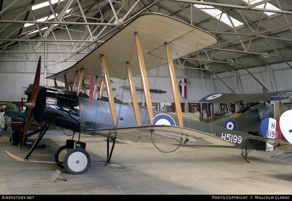 Aircraft Photo of G-ADEV / H5199 | Avro 504K | UK - Air Force | AirHistory.net #89798