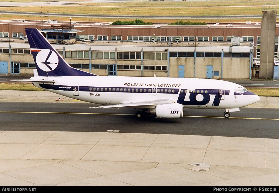Aircraft Photo of SP-LKD | Boeing 737-55D | LOT Polish Airlines - Polskie Linie Lotnicze | AirHistory.net #89804