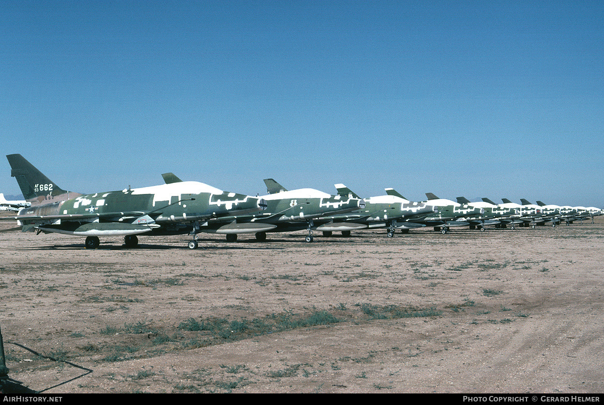 Aircraft Photo of 55-3662 / AF55-662 | North American F-100D Super Sabre | USA - Air Force | AirHistory.net #89809