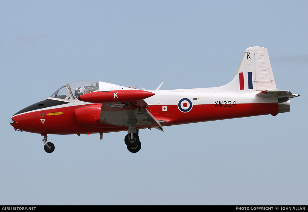 Aircraft Photo of G-BWSG / XW324 | BAC 84 Jet Provost T5 | UK - Air Force | AirHistory.net #89827
