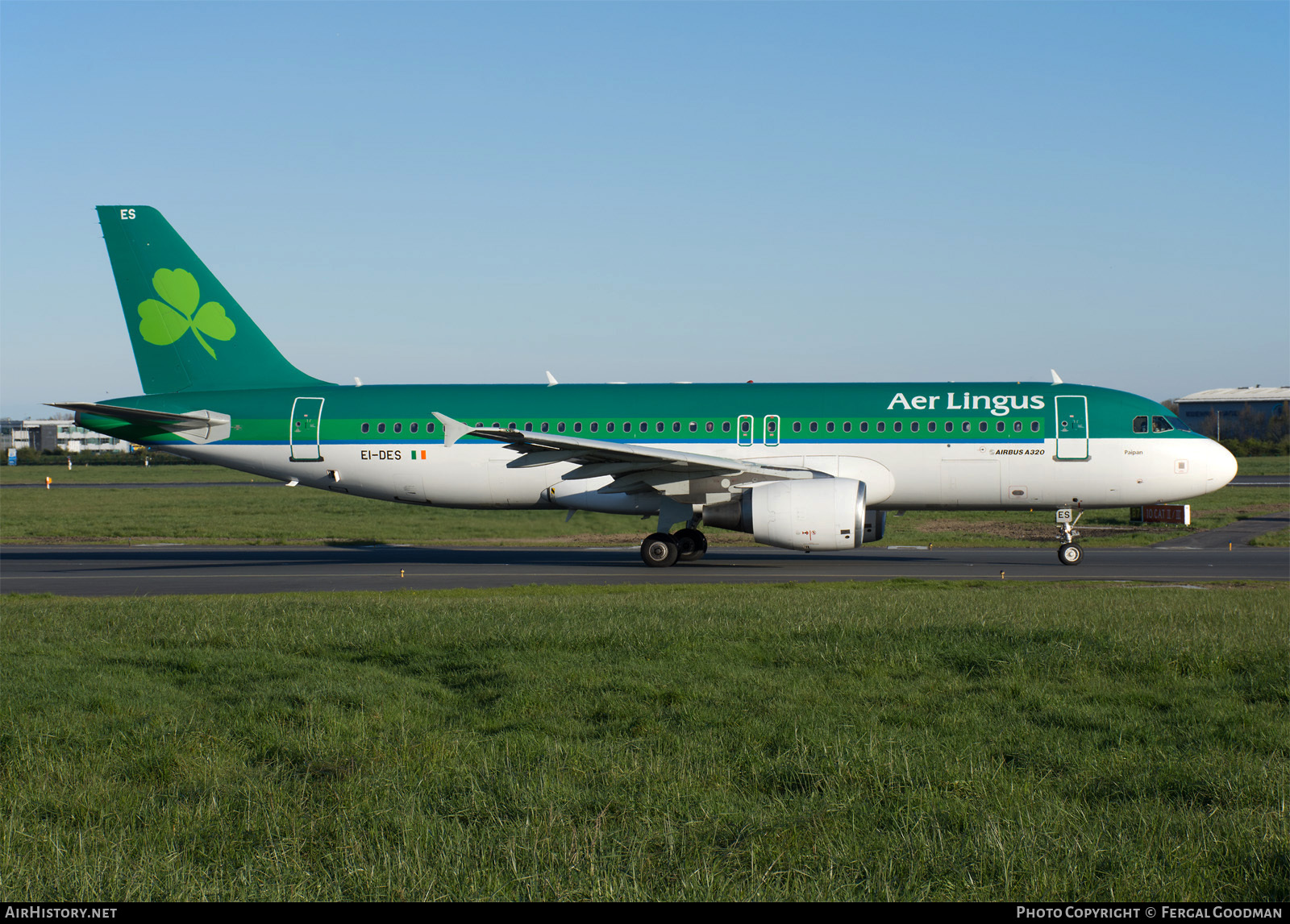 Aircraft Photo of EI-DES | Airbus A320-214 | Aer Lingus | AirHistory.net #89832
